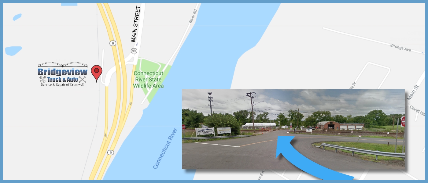 Map to Bridgeview Truck and Auto Repair - Thanks Google Maps